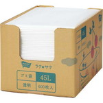 箱入り増量低密度薄口ゴミ袋　４５Ｌ　６００枚×２