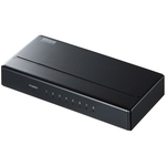 ギガビット対応　スイッチングハブ（８ポート・マグネット付き）　ＬＡＮ－ＧＩＧＡＰ８０１ＢＫ　■お取り寄せ品