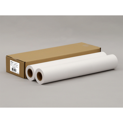 普通紙ベーシックタイプ（１１２&mu;、９０ｇ／㎡）　６１０ｍｍ&times;４５ｍ　２本／箱　■５営業日内届