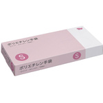 ポリエチレン手袋外エンボス　Ｓクリア１００枚×５