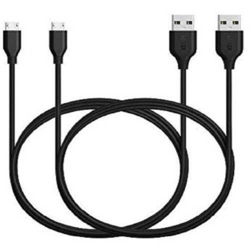 Ｍｉｃｒｏ　ＵＳＢ　ケーブル　１．８ｍ　２本セット　【お取り寄せ品】１１営業日以内届