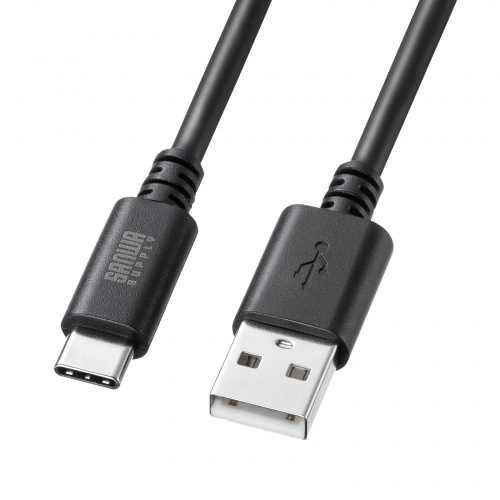 ＵＳＢ　２．０　Ｔｙｐｅ－Ｃケーブル（Ｃ－Ａ・３ｍ・ブラック）　ＫＵ－ＣＡ３０ＢＫ　■お取り寄せ品