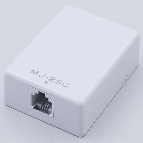 モジュラーコンセント　６極２芯　コンデンサー付　ＴＥＡ－０２１　■お取り寄せ品