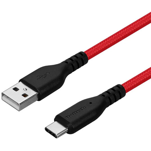 ＵＳＢケーブル／Ａ－Ｃ／超タフ／２ｍ／ブラックレッド　ＯＷＬ－ＣＢＡ４ＣＡ２０－ＢＫＲＥ　■お取り寄せ品