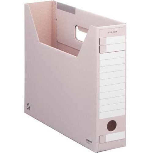 ファイルボックス　Ｄタイプスリム　Ａ４横　桃