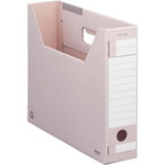 ファイルボックス　Ｄタイプスリム　Ａ４横　桃