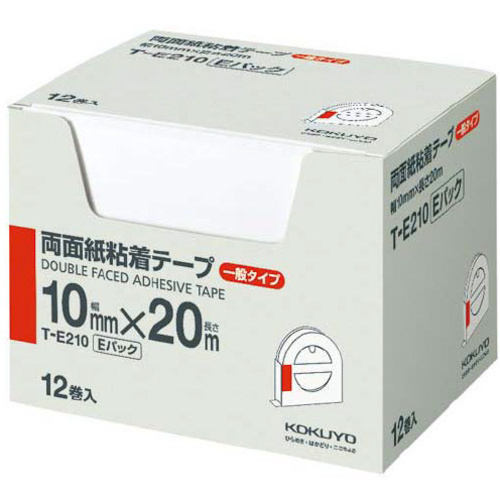 両面紙粘着テープ（お徳用　Ｅパック）１２巻入