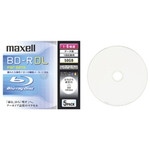 ６倍速対応データ用ＢＤ－Ｒ　ＤＬ　５０ＧＢ　５枚１枚ずつ５ｍｍプラケース　プリント対応ホワイト　■お取り寄せ品