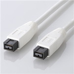 ＩＥＥＥ１３９４ｂ／ＦｉｒｅＷｉｒｅケーブル　９ｐｉｎ－９ｐｉｎ／１．０ｍ　ＩＥ－９９１ＷＨ　■お取り寄せ品