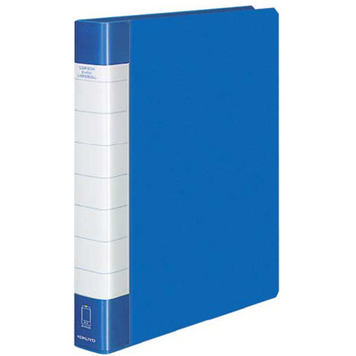 クリヤーブックタフボディ青Ａ４縦背幅３８ｍｍ