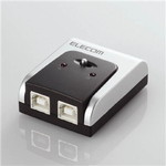 ＵＳＢ２．０対応切替器　２回路　Ｕ２ＳＷ－Ｔ２　■２営業日内届