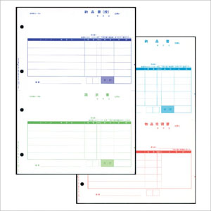 単票納品書５行 Ａ４縦 ４１３７ イー・クイックス インターネットショップ