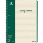 フィラーノート　Ａ４　Ｂ罫マージン罫入４０枚　５冊