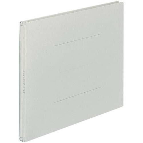 ガバットファイル（紙製）　Ａ４横　灰１０冊