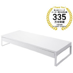 机上台　引出し付き　幅５９０ｍｍ　白