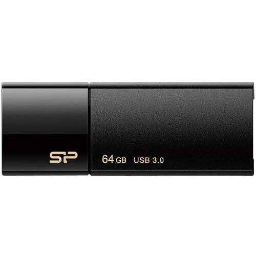 ＵＳＢ３．０スライド式ＵＳＢ　Ｂ０５　６４ＧＢ　黒