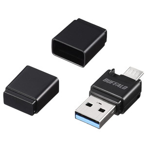 ＵＳＢ３．０　Ｔｙｐｅ－Ａ／ｍｉｃｒｏＢ対応　ｍｉｃｒｏＳＤカードリーダー／ライター　ブラック　■２営業日内届