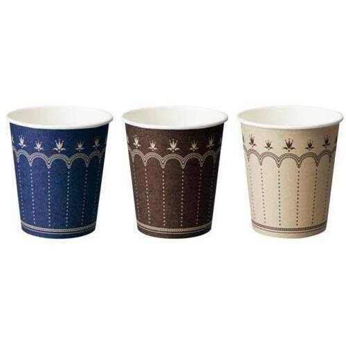 ディープクラウン柄カップ　７オンス１００個入