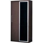 ポルト３木製ストレージ高１８５０幅９００両引扉Ｄ　【組立サービス付】　※搬入経路チェック※