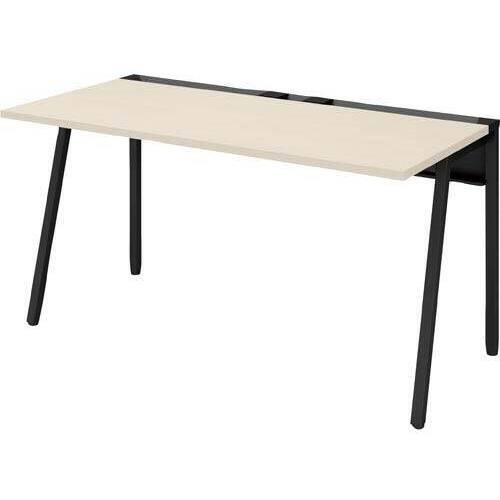 リーンデスク　Ｄ７００Ｗ１４００　黒脚　ＮＡ