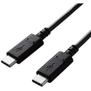 ＵＳＢ２．０ケーブル／Ｃ－Ｃ／認証品／ＵＳＢ　ＰＤ／３．０ｍ／ブラック　Ｕ２Ｃ－ＣＣ３０ＮＢＫ２　■お取り寄せ品