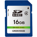 ＳＤＨＣカード　クラス４　１６ＧＢ　ＧＨ－ＳＤＣ－Ｄ１６Ｇ　■お取り寄せ品