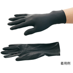 ラテックス手袋　ビューティーＢＬＡＣＫ　Ｍサイズ　ＧＢ０３　Ｍ
