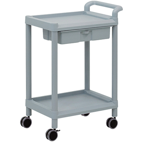アズワン モバイルストレージカート 2段 598×368×839mm（引出し