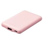 モバイルバッテリー／１２Ｗ対応／５０００ｍＡｈ／ピンク　ＤＥ－Ｃ３７－５０００ＰＮ　■お取り寄せ品