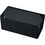 ケーブル＆タップ収納ボックス（Ｍサイズ・ブラック）　ＣＢ－ＢＯＸＰ２ＢＫＮ２　■お取り寄せ品
