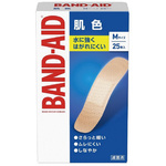 バンドエイド　肌色　Ｍサイズ　２５枚　【お取り寄せ品】７営業日以内届
