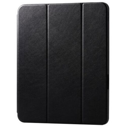 １３インチｉＰａｄ　Ａｉｒ（Ｍ２）フラップケース／Ａｐｐｌｅ　Ｐｅｎｃｉｌ収納／スリープ対応／ブラック　■お取り寄せ品