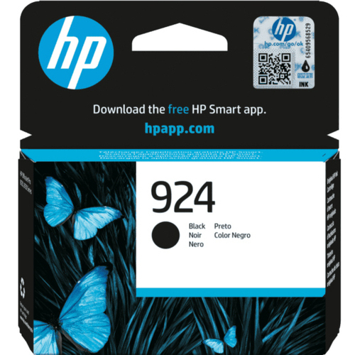 ＨＰ　９２４　インクカートリッジ　黒　４Ｋ０Ｕ６ＮＡ　■２営業日内届