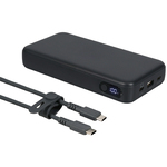 ＭＯＴＴＥＲＵ　モバイルバッテリー　２５０００ｍＡｈ　スモーキーブラック　ＭＯＴ－ＭＢ２５００１－ＢＫ　■お取り寄せ品