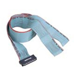 片端９６ピンハーフピッチコネクタ付フラットケーブル（１．５ｍ）　ＰＣＡ９６Ｐ－１．５　■お取り寄せ品