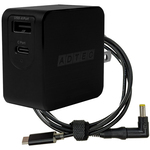 ＰＤ対応　ＧａＮ　ＡＣ充電器／６５Ｗ／ＢＫ＆Ｐａｎａケーブルセット　ＡＰＤ－Ａ０６５ＡＣ－ｗＰ３－ＢＫ　■お取り寄せ品