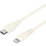 Ｌｉｇｈｔｎｉｎｇケーブル／ＵＳＢ－Ｃ／シリコン／１．５ｍ／ベージュ　ＯＷＺ－ＣＢＳＲＣＬ１５－ＢＧＡ　■お取り寄せ品
