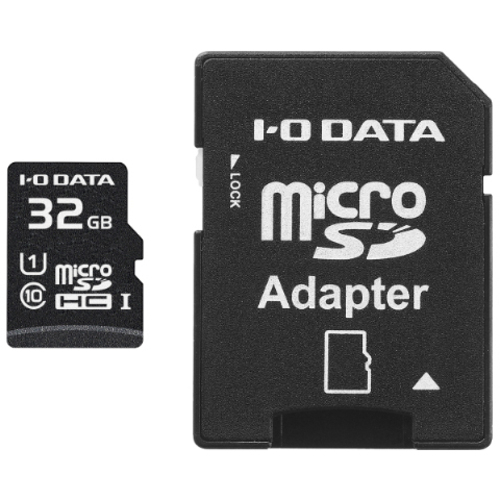 ＵＨＳ－Ｉ　ＵＨＳ　スピードクラス１対応ｍｉｃｒｏＳＤメモリーカード（ＳＤ変換アダプター付き）　３２ＧＢ　■お取り寄せ品