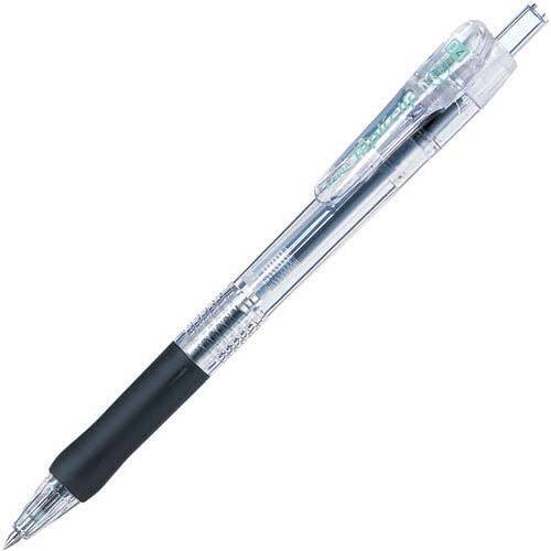 ノック式　タプリクリップボールペン　０．４ｍｍ　黒