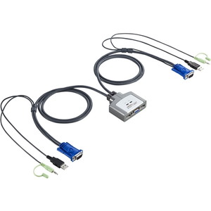 パソコン自動切替器（２：１）ＵＳＢ対応　ＳＷ－ＫＶＭ２ＡＵＵＮ　■お取り寄せ品