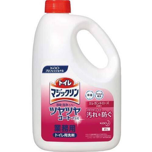 トイレマジックリンツヤツヤコート　ローズ詰替２Ｌ