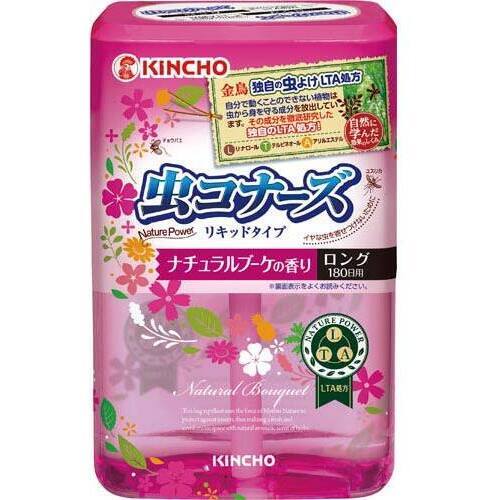 虫コナーズリキッド　１８０日　ナチュラルブーケ×４