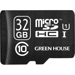 ｍｉｃｒｏＳＤＨＣカード　ＵＨＳ－Ｉ　Ｕ１　クラス１０　３２ＧＢ　ＧＨ－ＳＤＭＲＨＣＵＢ３２Ｇ　■お取り寄せ品