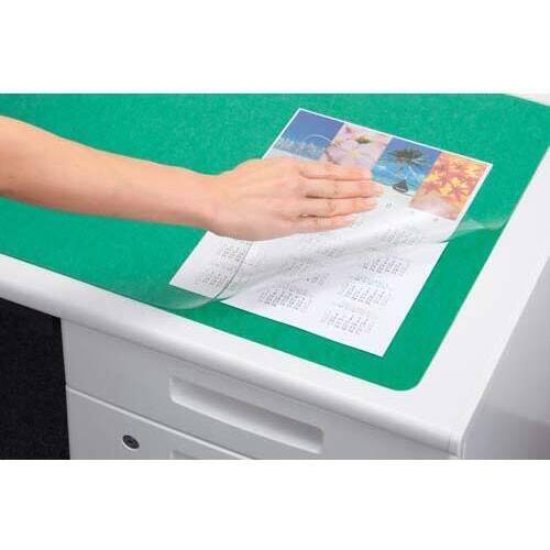 【超ＳＡＬＥ対象品】デスクマット　透明／中厚　下敷有　９９５&times;６９５