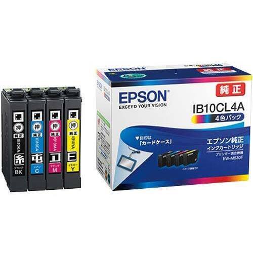純正インクカートリッジ　ＩＢ１０ＣＬ４Ａ　４色Ｐ