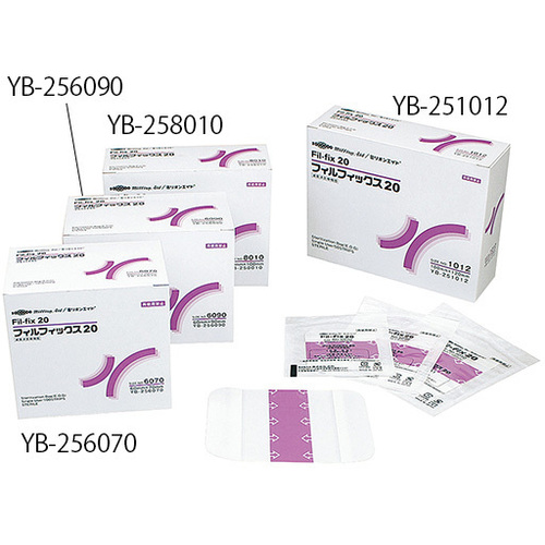 フィルフィックス２０（フィルムドレッシング）　１００×１２０ｍｍ　５０枚入　ＹＢ－２５１０１２