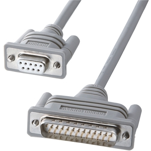 ＲＳ－２３２Ｃケーブル（ＴＡ・モデム用・２ｍ）　ＫＲＳ－３１０２ＦＫ２　■お取り寄せ品