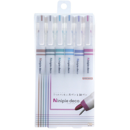 Ｎｉｎｉｐｉｅ　ｄｅｃｏ　６本セットＢｘ５　【お取り寄せ品】７営業日以内届
