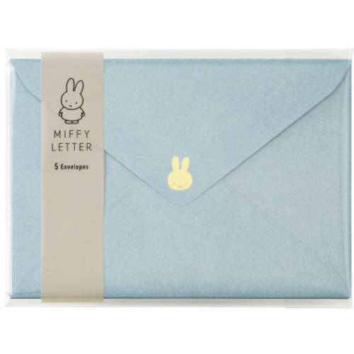 ミッフィー　洋２封筒　ブルー　【お取り寄せ品】１１営業日以内届