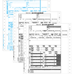 源泉徴収票（３Ｐ・１００枚入）（８×８　１／２インチ）　２０２４年度版　ＫＹ－４６３　■お取り寄せ品